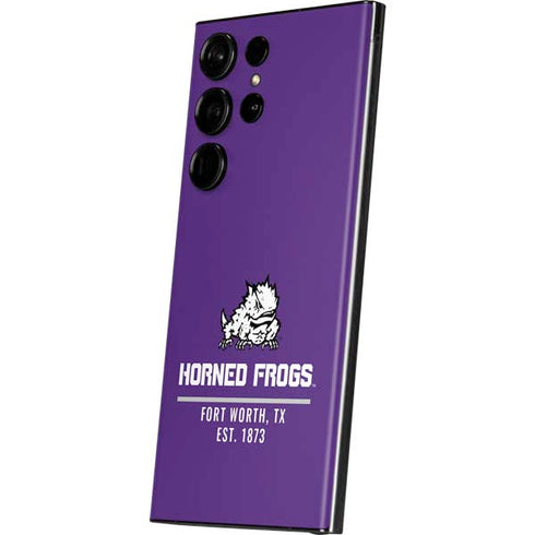 Texas Christian University Horned Frogs Fort Worth Galaxy Skins